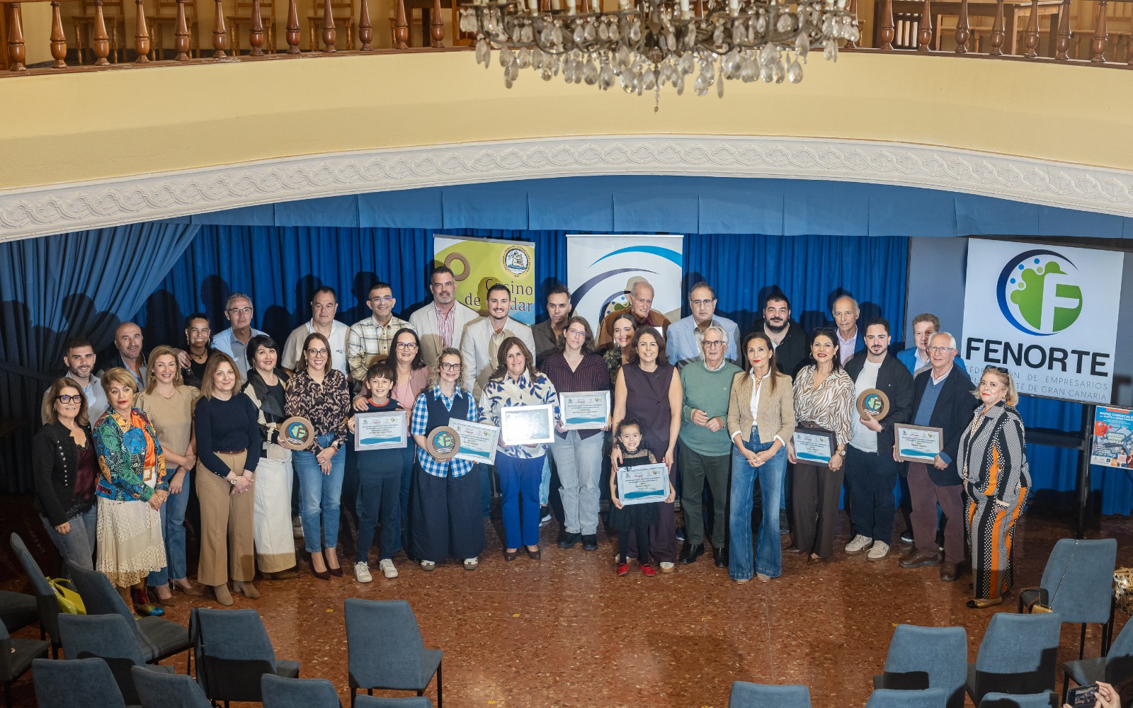 EL NORTE DE GRAN CANARIA REIVINDICA SU POTENCIAL ECONÓMICO EN LA GALA DE RECONOCIMIENTOS EMPRESARIALES FENORTE 2026